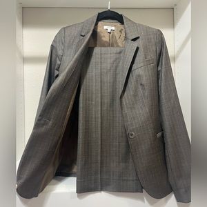 GENERRA Gray Checkered Blazer
